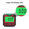 Lcd Screen Digital Level Box Accurate Angle Protractor Angle Bevel Tester  Measuring Tools