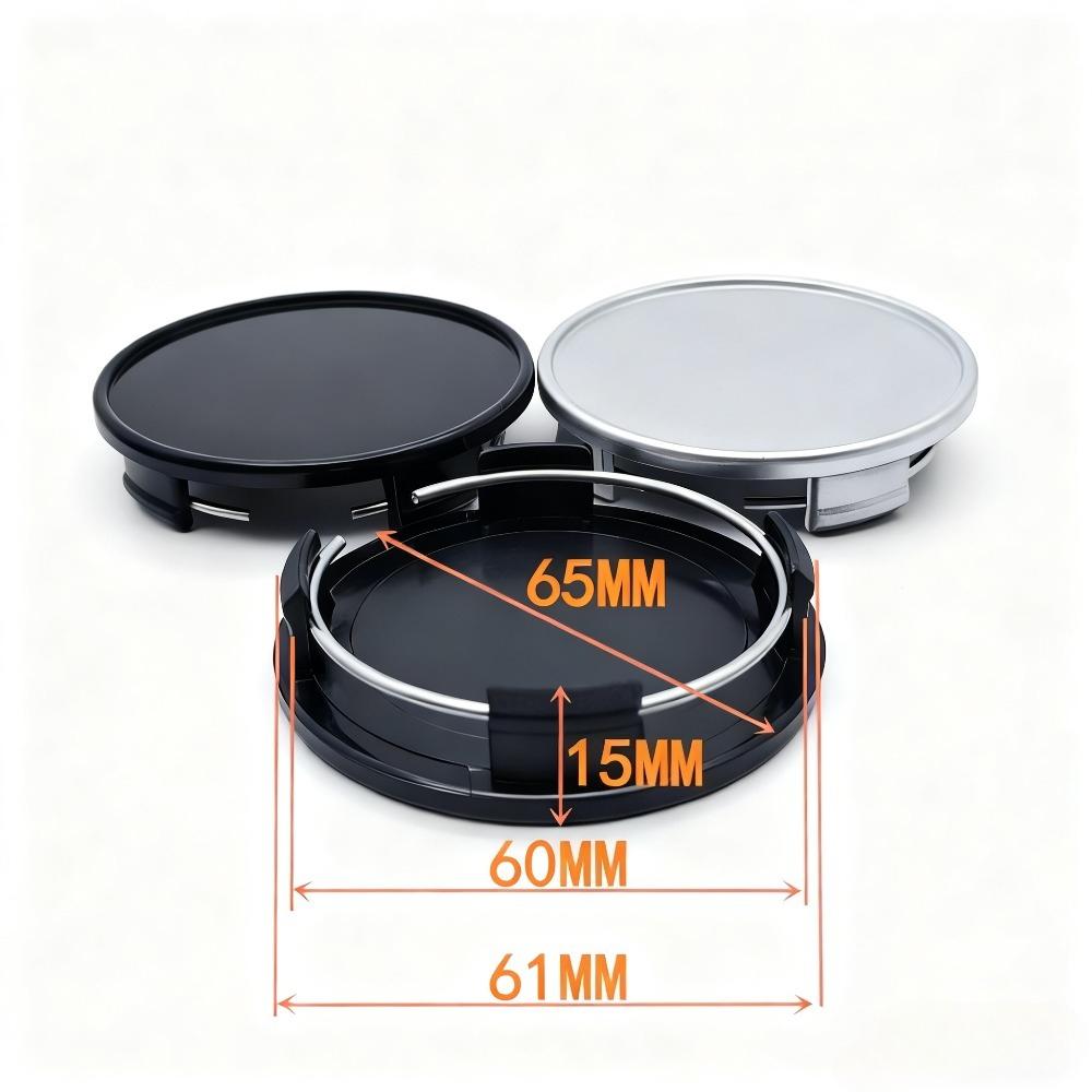 4pcs BAT Logo Badge Emblem Car Wheel Center Caps 65MM 60MM Wheels Hub Cap Car Rim Hubcaps Cover Replace Auto Styling Accessories
