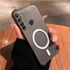 Чехол для realme 6i, 5i, 5 Милый с подушками безопасности по углам, пастельный, матовый, с магнитом, полуударопрочный чехол для телефона