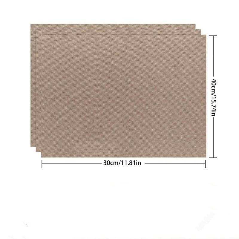 Лист коврика для выпечки 40*60 см или 30*40 см. Многоразовая антипригарная маслостойкая бумага для выпечки. Термостойкая подкладка для духовки. Подкладка для барбекю. 1/5/10 шт.