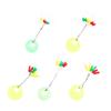 Accessories Line Resistance Fishing Bobber Oval Floating Stopper Fishing Float Rubber Space Beans