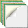 10 Inch X 10 Inch Peel-and-Stick Baseplates Self Adhesive Building Brick Plates Compatible with All Major Brands Children Brick Diy Toy Gift