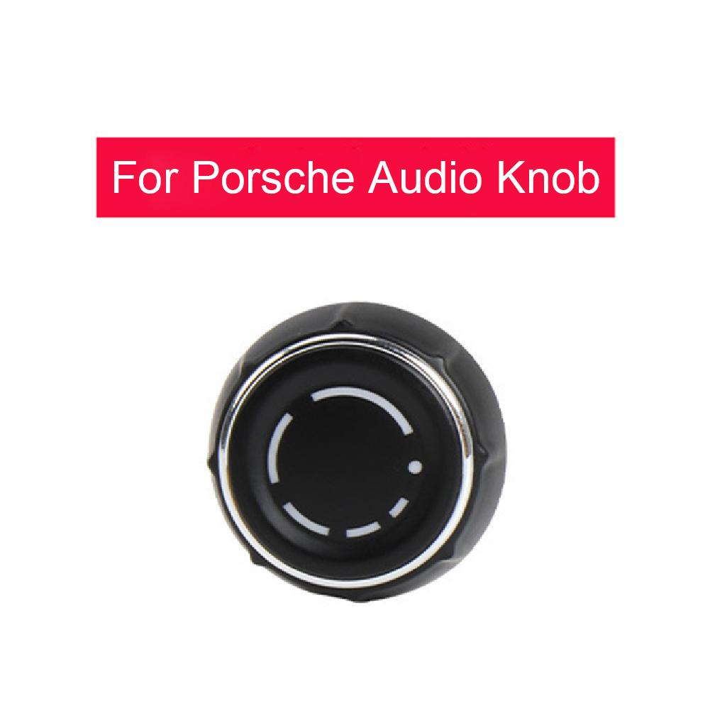 CD Control Switch Button 97064292901 Car Center Console Audio Volume Knob Cover 97064293001 for Porsche Boxster 718 2016-2020