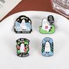 Halloween Ghost Enamel Pins Custom TALK ABOUT YOUR FEELINGS Brooches Lapel Badges Clothes Funny Jewelry Gift for Friends