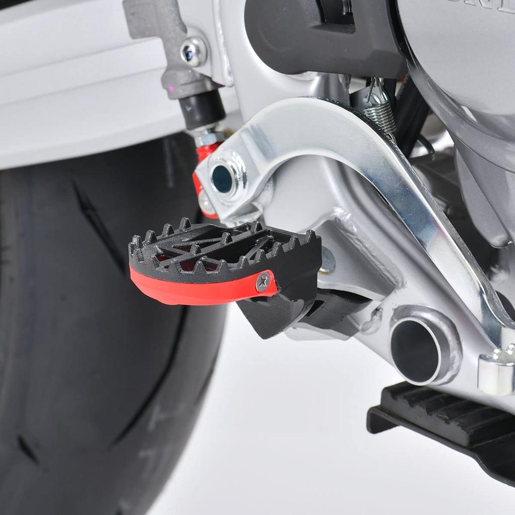 ДРК (ДРК) Подножка Motard CRF250L/M/RALLY, CRF1100L Africa Twin, CRF150R, CRF250R/450R, CR125/250… и т. д. Ширина спереди и сзади, примерно. 50мм Стабильный прицел