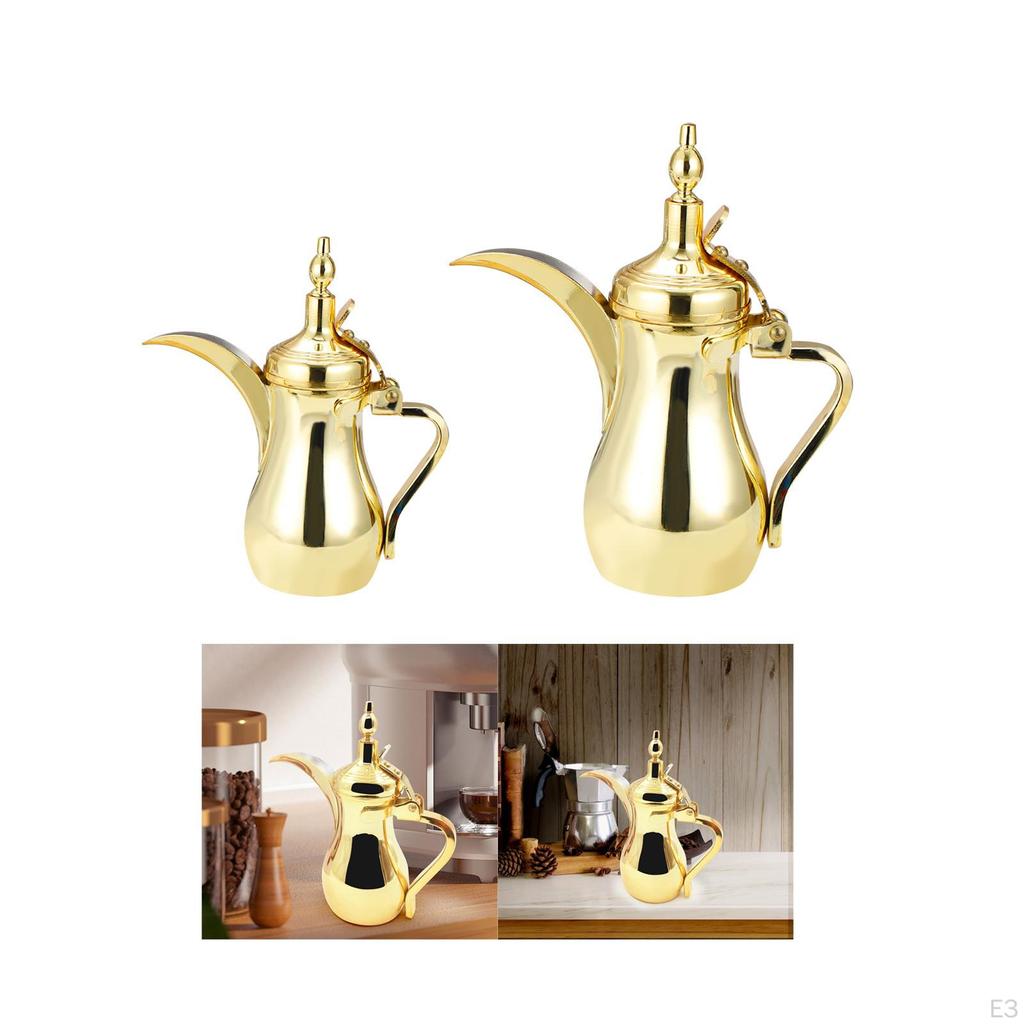 Арабский кофейник, нержавеющая сталь, диспенсер для напитков, чайник, графин для