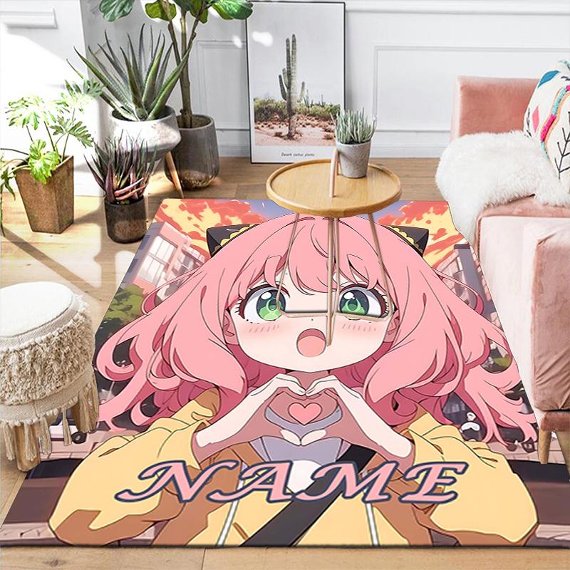 Custom 1Pc Penguin Girl Adventure Rug Office Carpet Indoor Outdoor Entrance Doormat Nonslip Soft And Comfortable Living Room D2915259