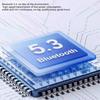 TWS Беспроводные наушники Bluetooth 5.3 с зажимом для ушей Hi-Fi стереогарнитура Спортивные наушники Водонепроницаемые бизнес-наушники с одним крючком для Xiaomi Huawei
