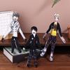 Game Persona Cosplay Doll Amamiya Ren Ryuji Sakamoto Akechi Goro Cosplay Plush Cotton Doll Twistable Shape Stuffed Doll Toy Gift