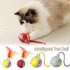 Автоматические умные игрушки для кошек, быстро катящийся мяч для тренировки собак и кошек, электрический мяч-игрушка для кошек, товары для питомцев