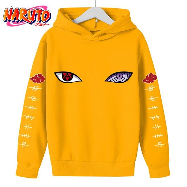 2025 MINISO Naruto Hoodie Kids Детская одежда для мальчиков Детская одежда для малышей Осенние теплые толстовки Пальто Одежда с героями мультфильмов Толстовка с капюшоном