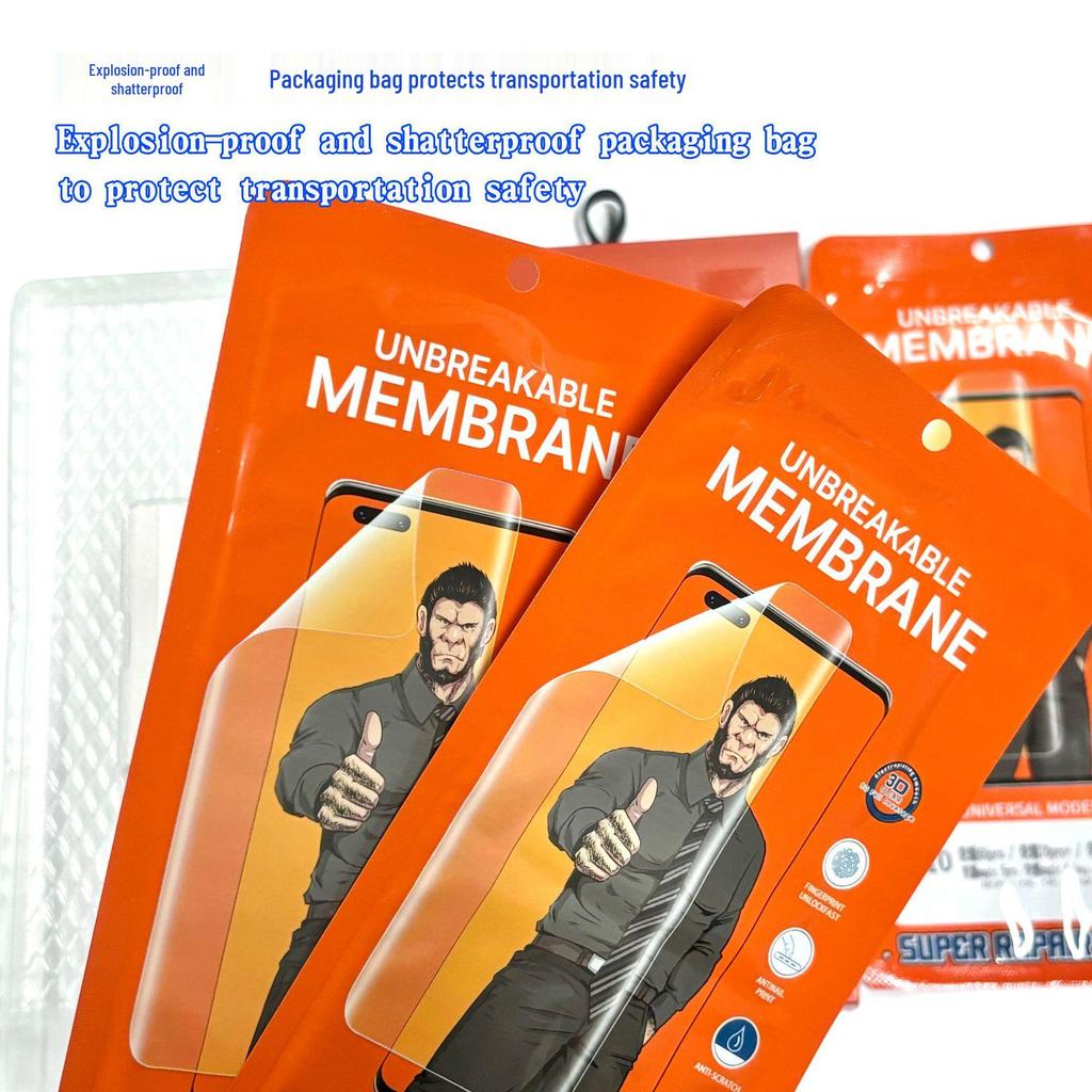 Huawei Mate70Pro Orange Gorilla Hydrogel Film - Curved HD Screen Protector for P70 Nova11