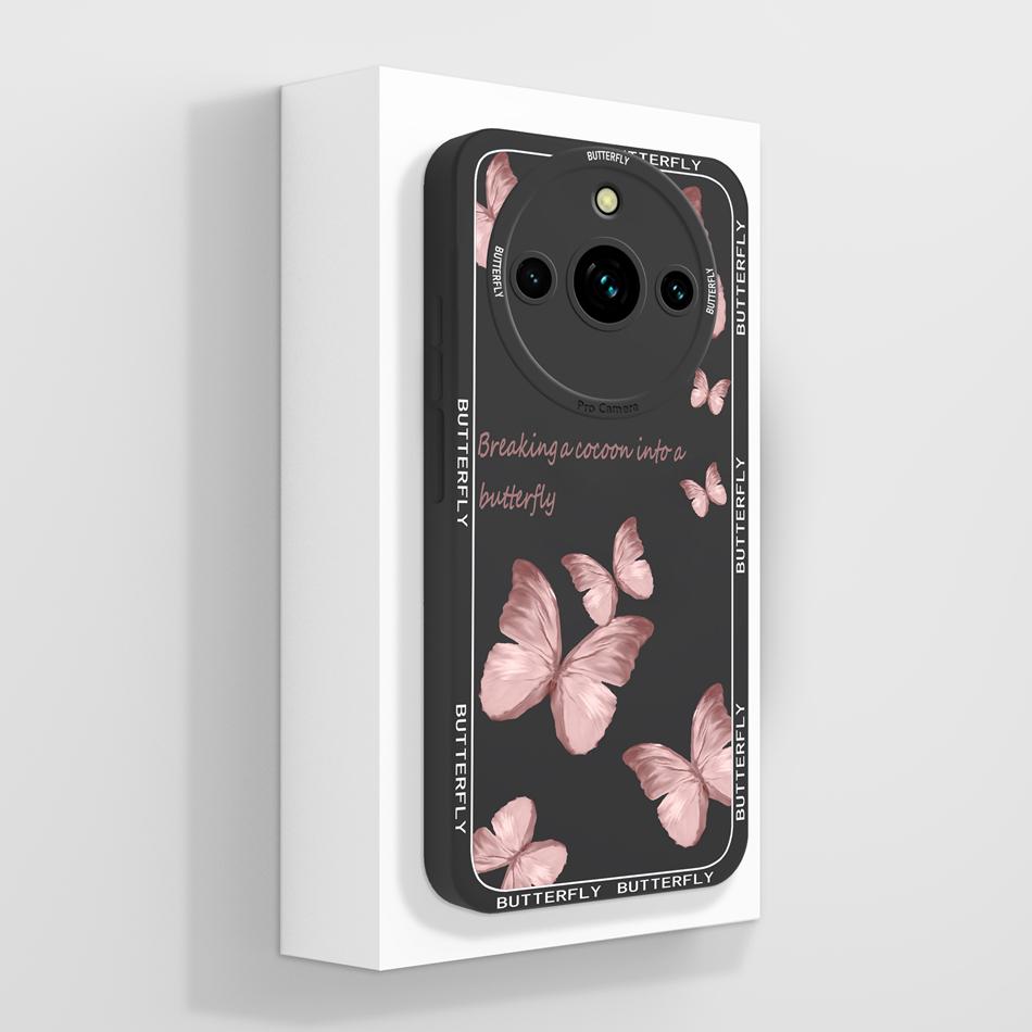 Чехол для Realme 11 Pro Plus Панда Полная Защита Задняя Крышка Телефона Мягкий Жидкий Силикон Защитные Накладки Для Realme11 Pro 11Pro+ 5G