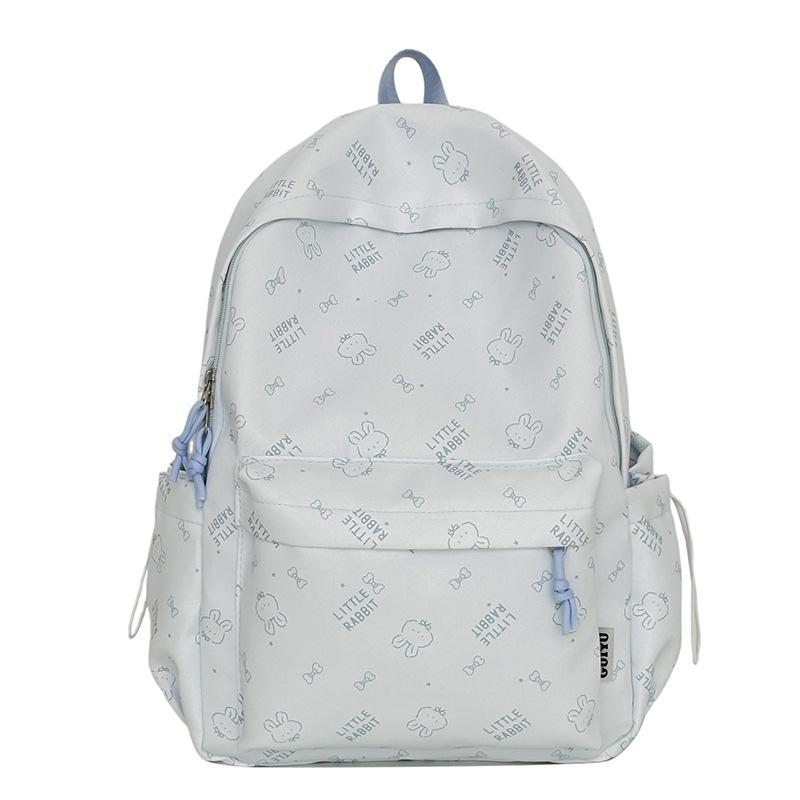Schoolbag Japanese cute cartoon schoolbag male and female junior high school college students lightweight backpack large capacity load reduction