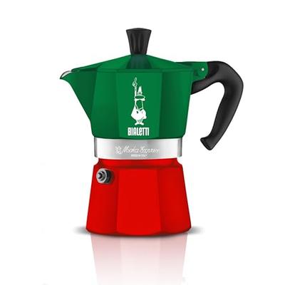 Итальянская гейзерная кофеварка Bialetti Moka Express на 3 чашки (Кофеварка, Кофемашина для эспрессо, Мокко)