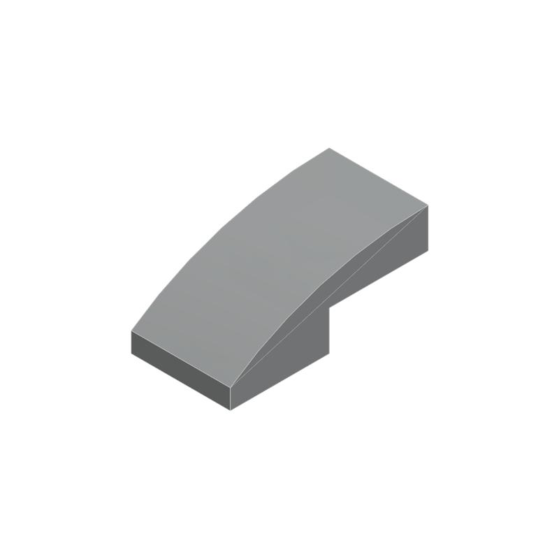 Нетоксичный 50 г / 155 шт. 11477 Наклонный изогнутый блок 2x1x2/3 Детали для сборки Модель Цветные аксессуары Совместимые с Кирпичами DIY Детская игрушка