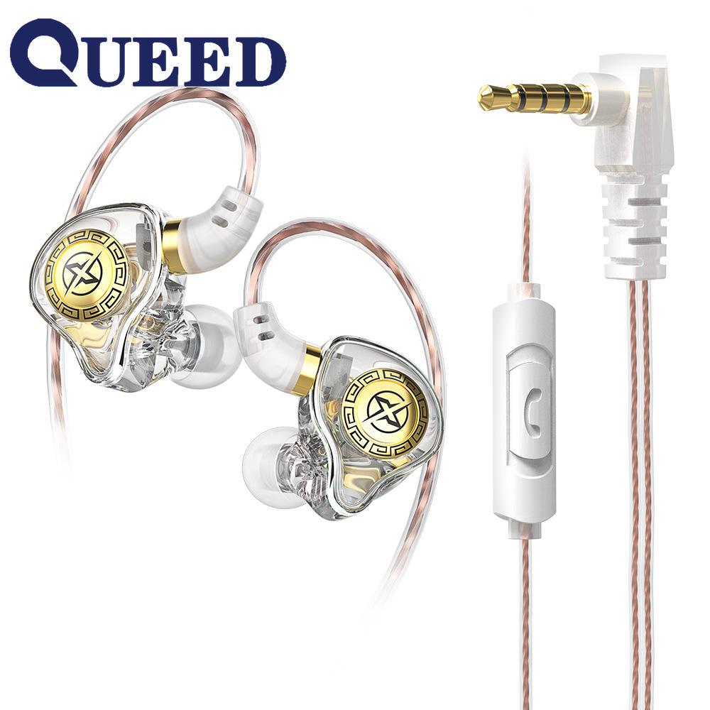 X7 Wravar Ear Earbuding HIFI Motor Circle Mobile Earlier Cable Cable Headphones