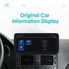 Hizpo 10,25-дюймовый автомобильный мультимедийный проигрыватель GPS-навигация 4G Carplay интеллектуальный экран Android Auto для Mercedes Benz C-Class W204/S204 2008-2010 NTG 4.0