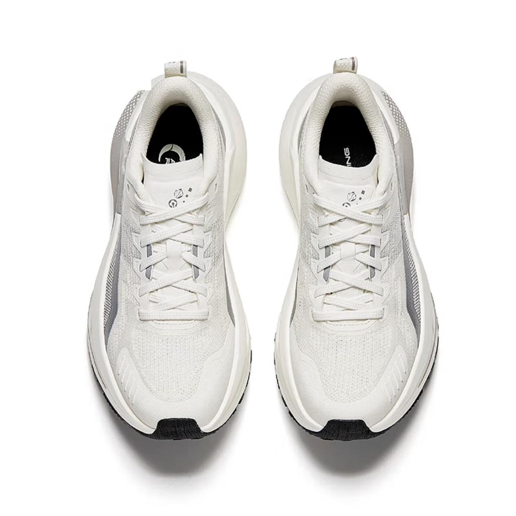 Anta Kunlun Comfortable Fashion Versatile Shock Absorbing Durable Rebound Low Top Trail Running Shoes Women Sneaker Ivory 122525590-1