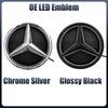 C200 E200 Для Mercedes Benz Для Mercedes Benz OE Светодиодный Значок Свет Автомобиль Глянцевый Черный Передняя Решетка Подсвечиваемый Логотип Звезда Значок X253