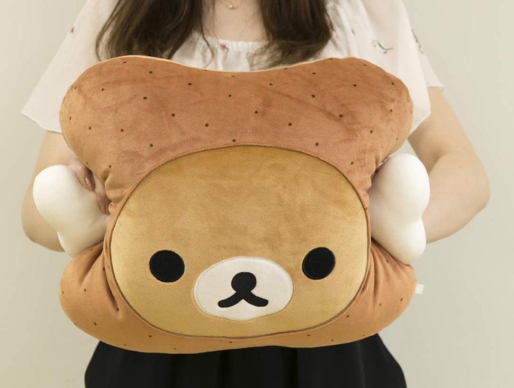 Подушка Rilakkuma Super Mochimochi San-X (Рилаккума Дзёмон)