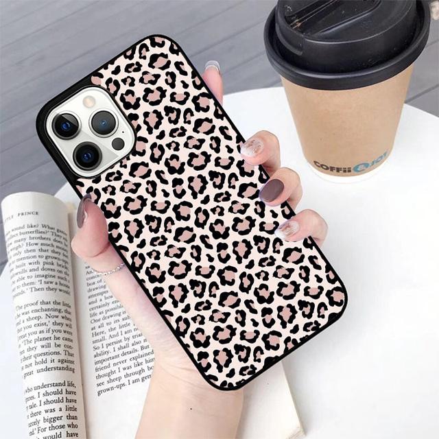 Leopard Print Phone Case For Apple iPhone 17 Air Pro Max Plus Coque For iPhone 17 Air 14 15 16 13 12 Max Cover