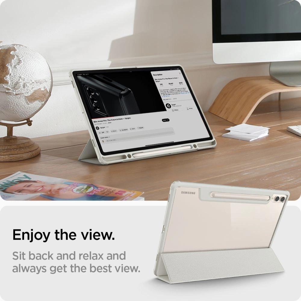Etui Spigen Ultra Hybrid Pro Na Samsung Galaxy Tab S9+ 12.4'' X810 / X816B - Szare