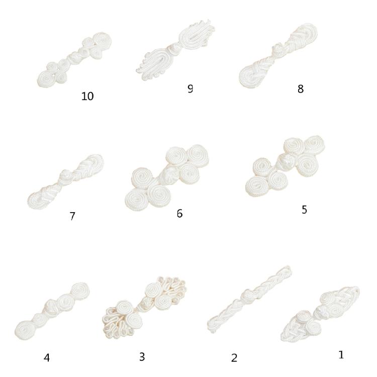 Elegant Frog Button for Chinese Traditional Clothing Handcraft Accessories