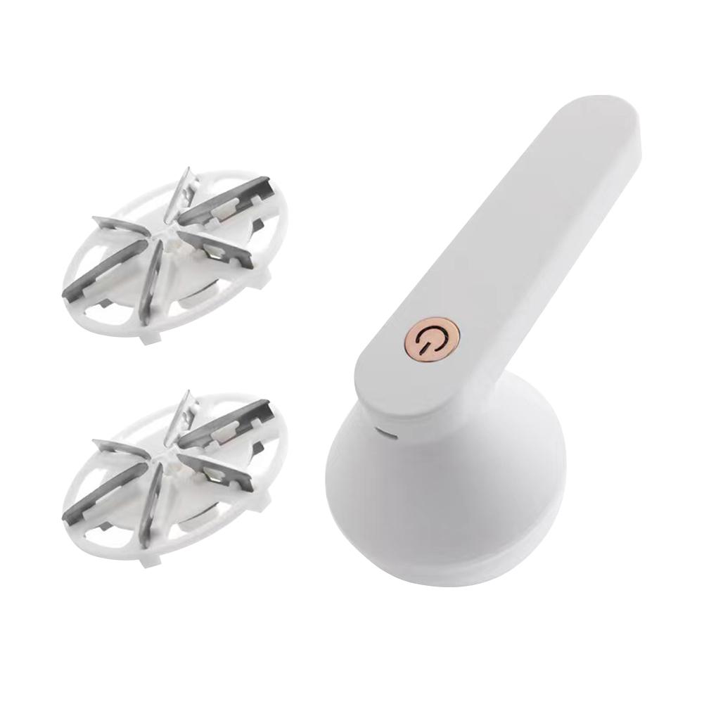 Машинка для удаления катышков Улучшенный дизайн с шестью лезвиями Портативная машинка для удаления катышков с пальто и свитера Перезаряжаемая электрическая бритва для удаления катышков для путешествий и дома