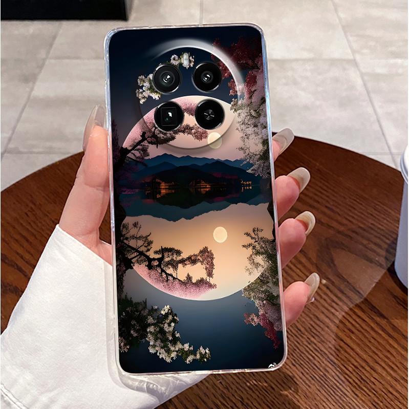 For Realme GT5 Pro Casing Clear Soft Silicone Love Heart Rabbit Cute Cartoon Back Cover for Realme GT 5 Pro 5G Phone Case Bumper