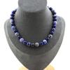 Stones and Minerals. Pakistani Lapis Lazuli Beads Necklace 5A+ Quality Lapis Lazuli 8 Necklace for Women, Men. Custom Size