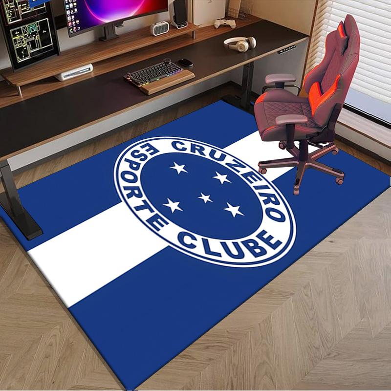 Fc Emblem Printed Area Rug for Office, Chair Rug, Decorative Carpet Floor Mat, Large Size Fan gifts Christmas gifts