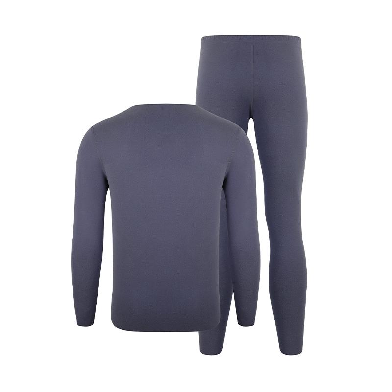 Мужской термобелье премиум-класса, ультрамягкий утепленный базовый слой с флисовой подкладкой, комплект из 2 шт., мужские термобелье, верх и штаны