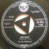 7inch Record ELVIS PRESLEY - One Night / I Got Stung 45RCA110 RCA 1958 UK Rock Used
