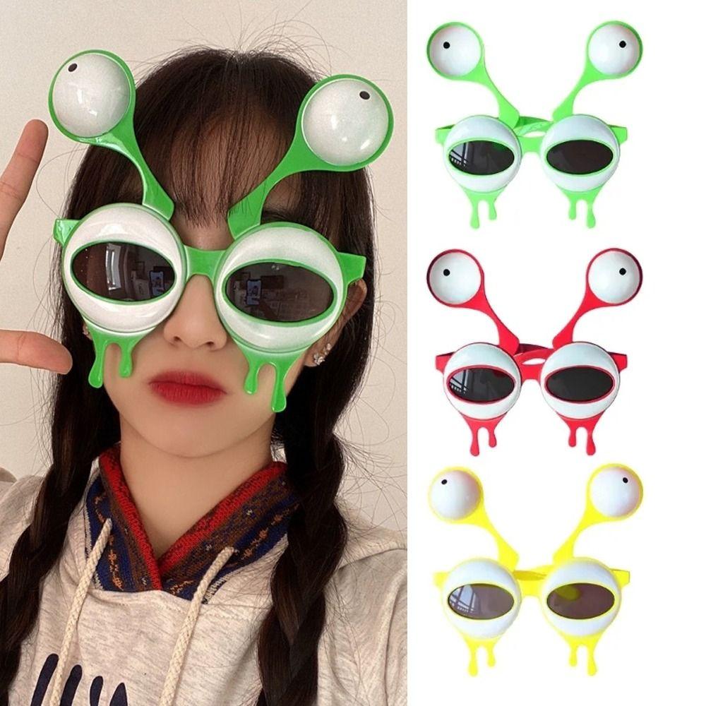 Tentacle Funny Eye Glasses Alien Frog Eye Eyewear Novelty Alien Sunglasses Cosplay