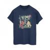 Disney Womens/Ladies Alice In Wonderland Leafy Garden Cotton Boyfriend T-Shirt