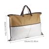 with Zipper Pillow Storage Bag Non-woven Tote Bag  for Storing Pillows and Blankets