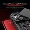 KEYSION Противоударный чехол для Huawei Pura 80 Ultra со сдвижной защитой объектива камеры, кольцом-подставкой, чехол для телефона для Huawei Pura 80 80 Pro
