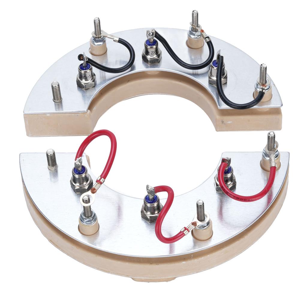 25A Вращающийся выпрямительный модуль Мостовой выпрямитель Нержавеющая сталь Профессиональный регулятор напряжения