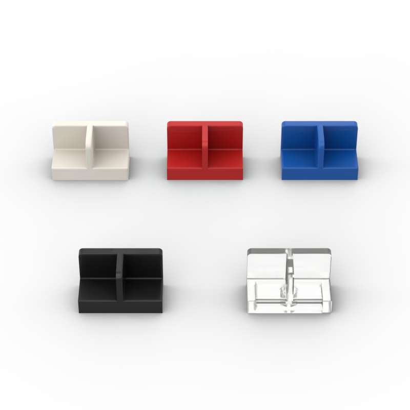 Нетоксичный Moc 10 шт. 93095 Панель 1x2x1 с закругленными углами Набор строительных блоков 18971 Фигурки Кирпичики Частицы Игрушка Детский День Рождения Рождественский Подарок