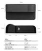 Car Seat Gap Storage PU Leather Seat Side Car Convenient Large Car Side Storage Box for Small Cell Remote Car Seat Storage Pocket with Drink Fits