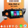 Android Carplay Car Radio For KIA RIO 4 2017-2019 Multimedia Player Head Unit Stereo GPS Navigation BT WIFI 2+32GB