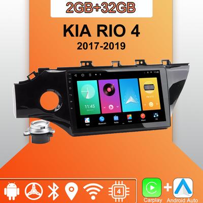 Android Carplay автомобильное радио для KIA RIO 4 2017-2019 мультимедийный проигрыватель головное устройство стерео GPS навигация BT WIFI 2+32 ГБ