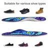 1 Pair Arch Support Insoles Orthopedic Acupressure Insoles for Pain Relief Flexible Shoe Inserts Reflexology Massage Insoles