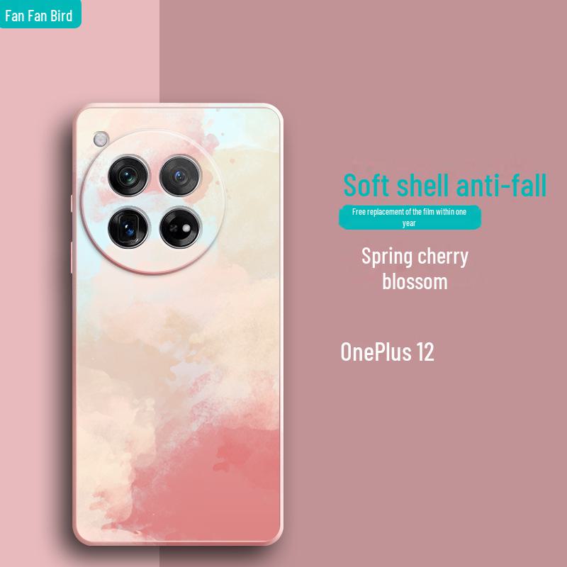 Силиконовый чехол для OnePlus 12 - Мягкая жидкая накладка для OnePlus 11, Ace2Pro, 10Pro, 9RT, 8T, 7Pro