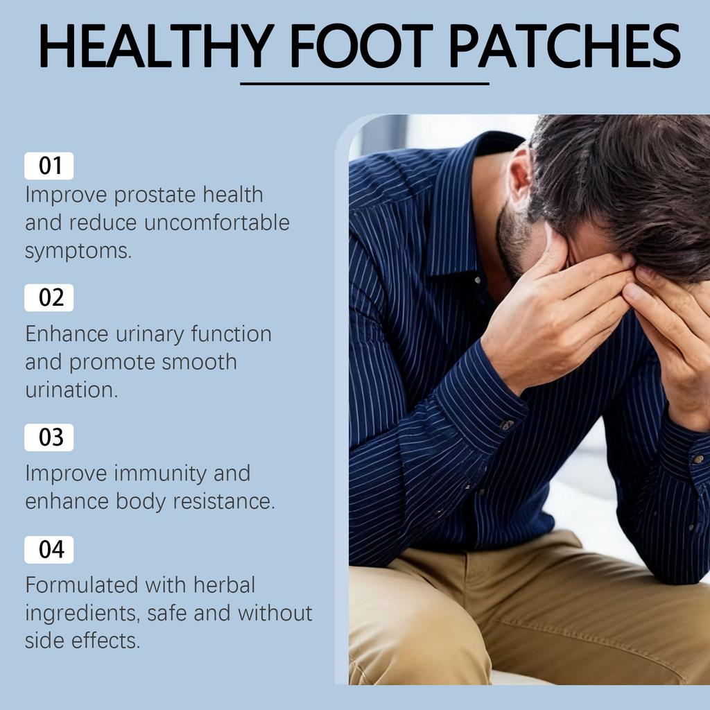 Пластырь для ухода за простатой обеспечивает длительное облегчение, поддерживает общее состояние мужского здоровья, повышает уверенность в себе и жизненную энергию, улучшает качество повседневной жизни. 4 шт.