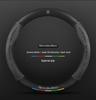Mercedes C-Class Suede Steering Wheel Cover for Models 08-22: C260L, C200L, C260