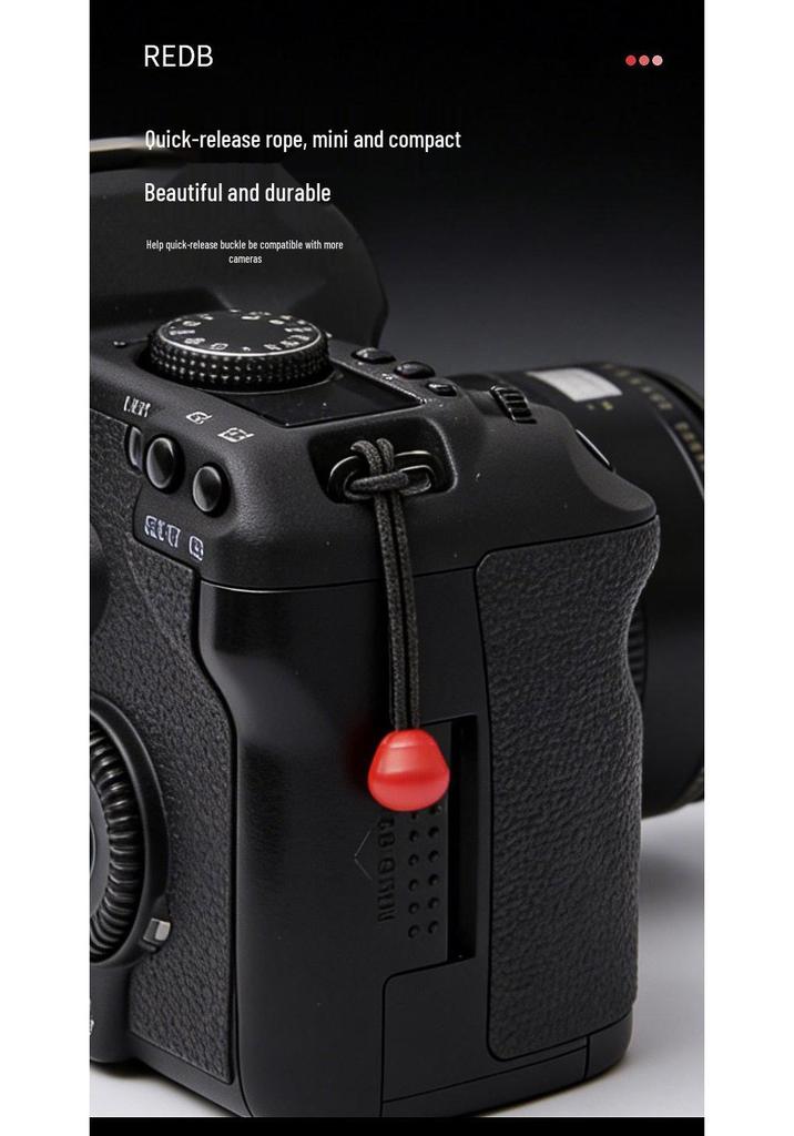 Ремень-кроссбоди и на запястье с быстросъемным креплением для DSLR/беззеркальных камер - Аксессуар для фотосъемки