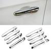 For Hyundai Ix25 Creta 2015 2016 2017 2018 2019 Chromium Styling Exterior Door Handle Cover Moulding Bezel Chrome Car Sticker