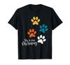 Pet Lover Paw Print Dog Puppy Cat Print Paw Print Pet Lover T-shirt T-shirt